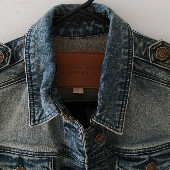 Like NEW Burberry Brit XS Jacket - Picture 6 of 8